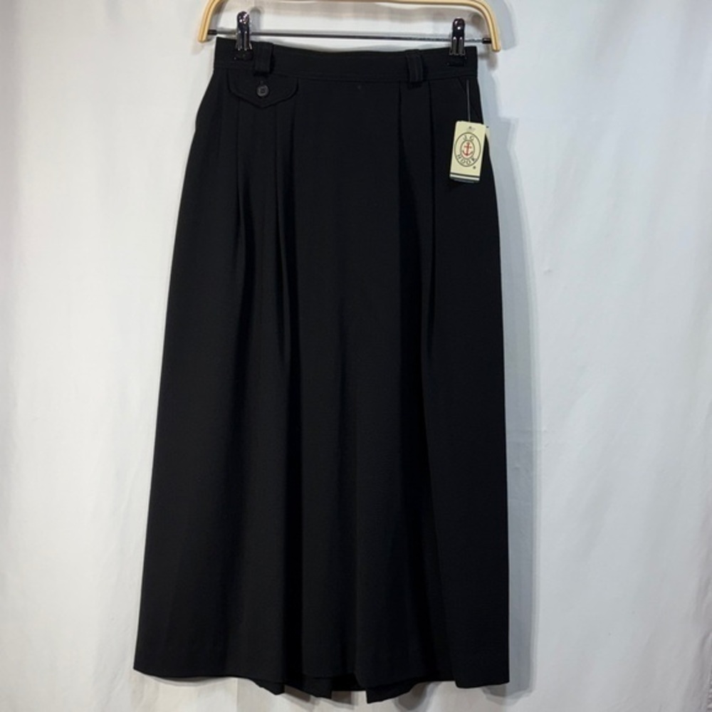 🦄 nwt J G Hook  wool a-line Black  Skirt